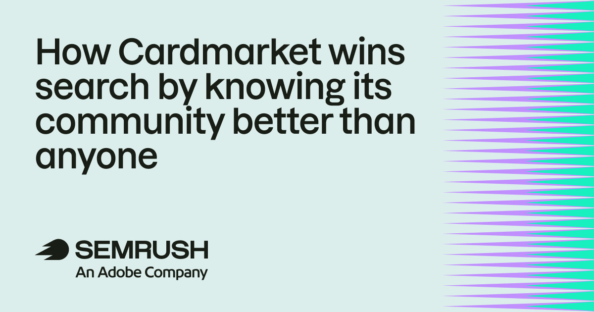 How Cardmarket wins search by knowing its community better than anyone